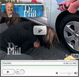 Drivers Ed Direct Helps Dr. Phil Changes Some Tires