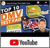 Top 10 DMV Drive Test Fails to Avoid