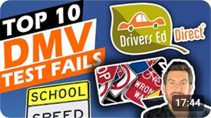 Top 10 DMV Drive Test Fails to Avoid