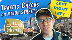 Checking Major Street Intersections