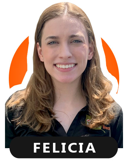 Felicia, Drivers Ed Direct instructor