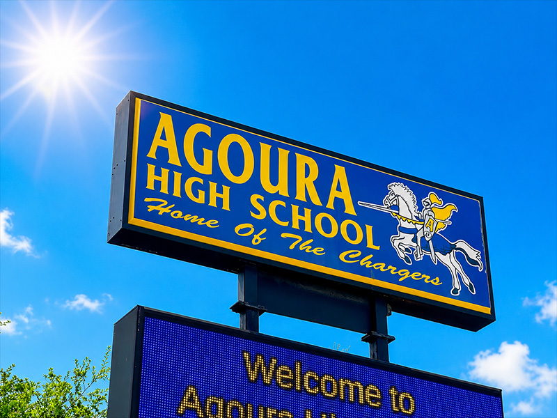 Agoura High School campus