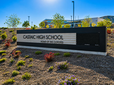 Castaic High campus, Castaic, CA