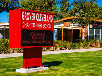 Cleveland Charter High campus, Reseda, CA