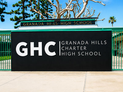 Granada Hills Charter High School campus