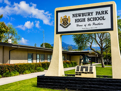 Newbury Park High School campus