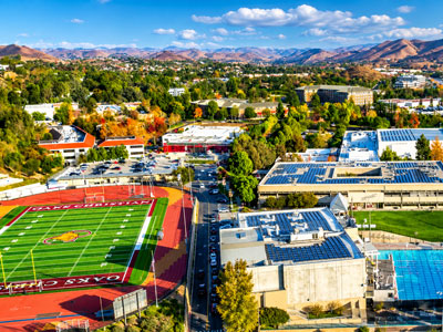 Oaks Christian campus, Westlake Village, CA