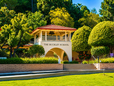 Buckley school grounds in Sherman Oaks, California
