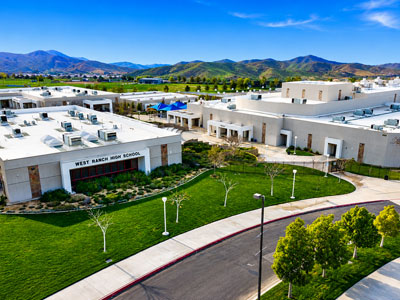 West Ranch High School campus
