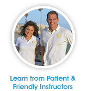 Patient & qualified instructors.