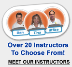 Over 20 Qualified and Friendly Driving Instructors