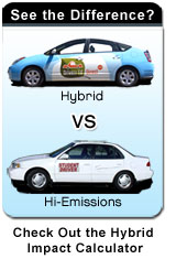 Our Hybrid Training Vehicles vs Other Driving School Vehicles