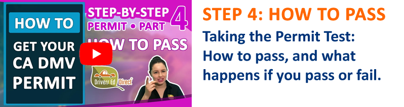 Part 4 - Taking the Permit Test: How to pass, and what happens if you pass or fail.