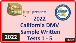 Videos for DMV Sample Test Questions - Red Series