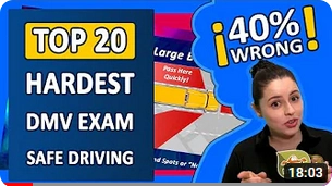 Video for 20 Hardest Safe Driving Questions